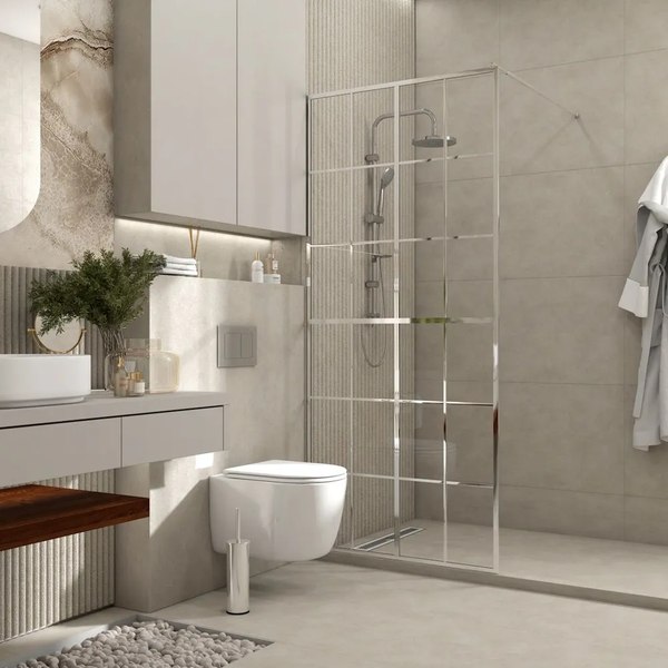 Купить Душевая стенка Teymi Helmi 90x200 / T00303 в Солигорске
