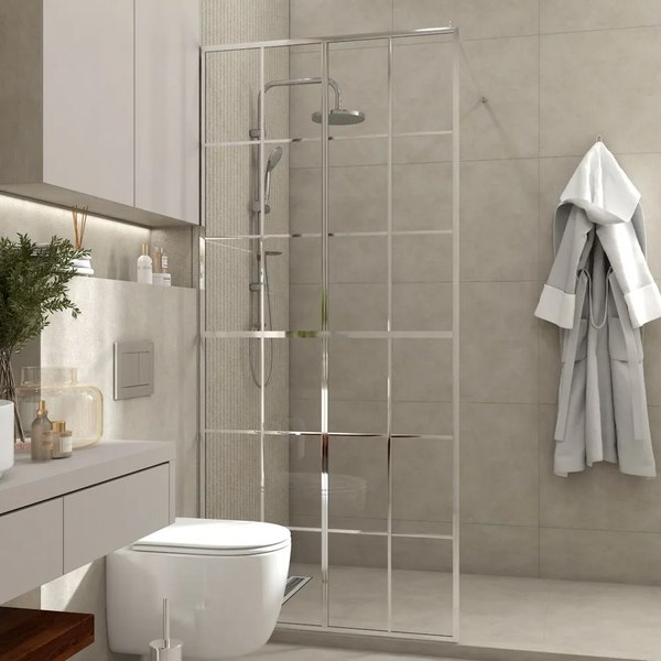 Купить Душевая стенка Teymi Helmi 90x200 / T00303 в Солигорске