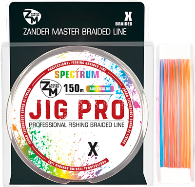 

Леска плетеная, JIG PRO 4X Multicolor 0.3мм 22.14кг