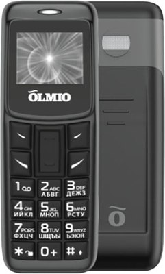 Мобильный телефон Olmio A02 (черный) - 