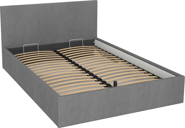 Двуспальная кровать МДК Диана Grey КР1-GRY1400 140x200