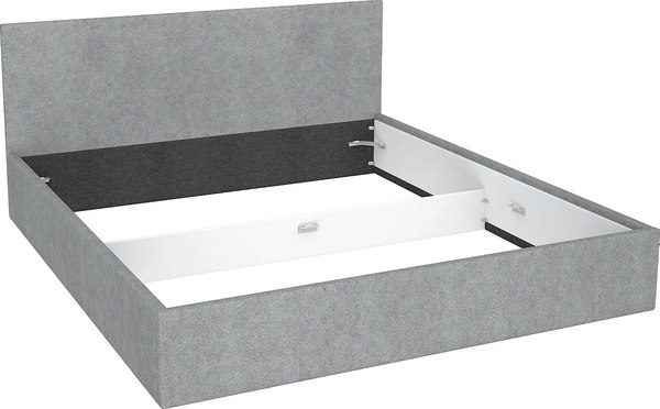 Двуспальная кровать МДК Диана Pebble КР1-PE1200 120x200