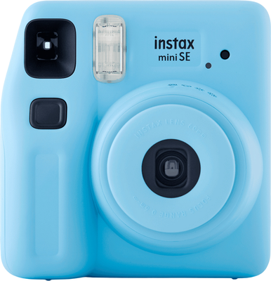 Фотоаппарат с мгновенной печатью Fujifilm Instax Mini SE Joy Pack (синий) - 