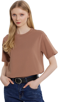 Футболка Mark Formelle 112934 (р.164/170-100-106, молочный шоколад) - 