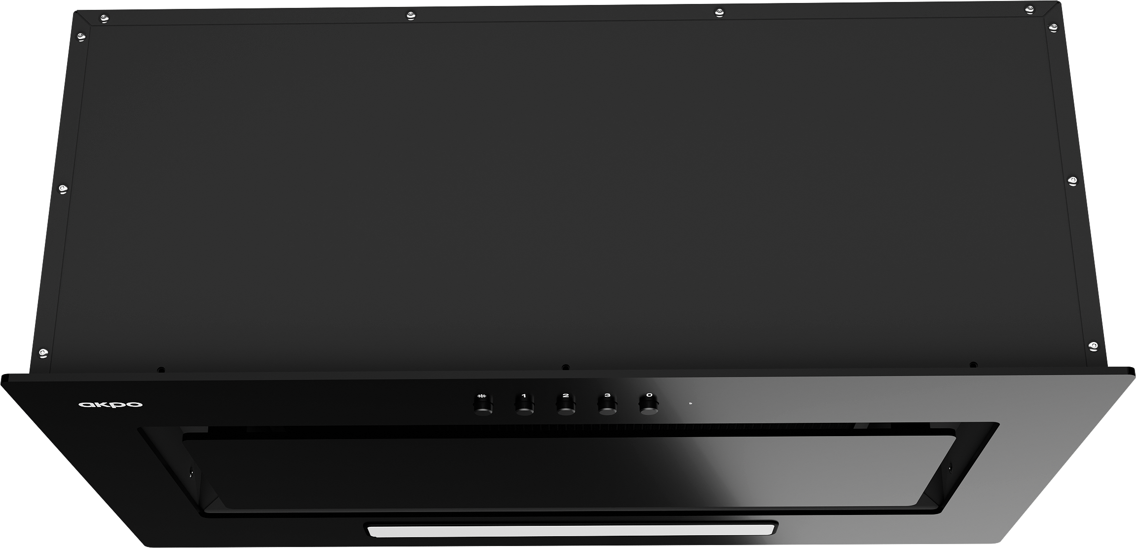 Вытяжка скрытая Akpo Falco Eco 60 wk-4 (черный)