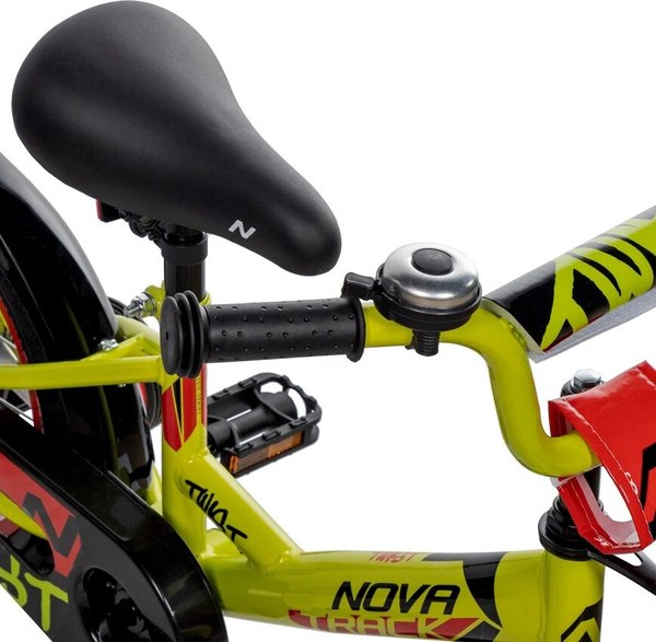Детский велосипед Novatrack Twist 14 / 141TWIST.GN5 (зеленый, разобранный, в коробке)