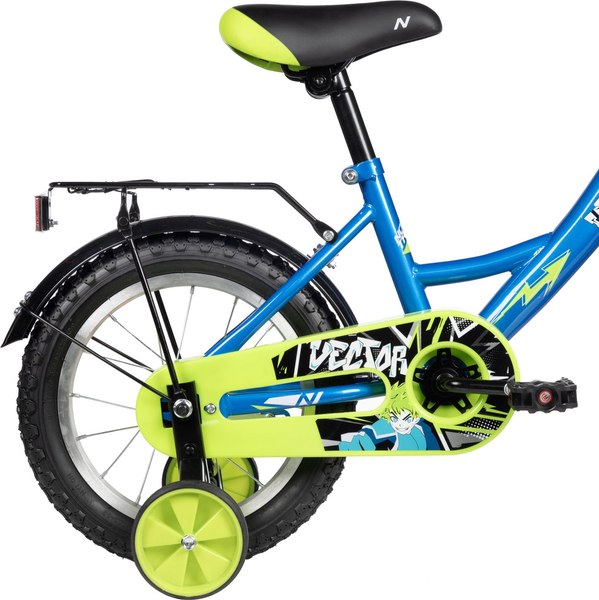 Детский велосипед Novatrack Vector 14 / 143VECTOR.BL5 (синий, разобранный, в коробке)
