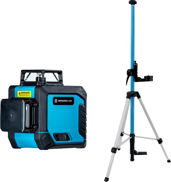Лазерный уровень Instrumax 3-360 + штатив-штанга элевационный LP-300 / IM0138_K1