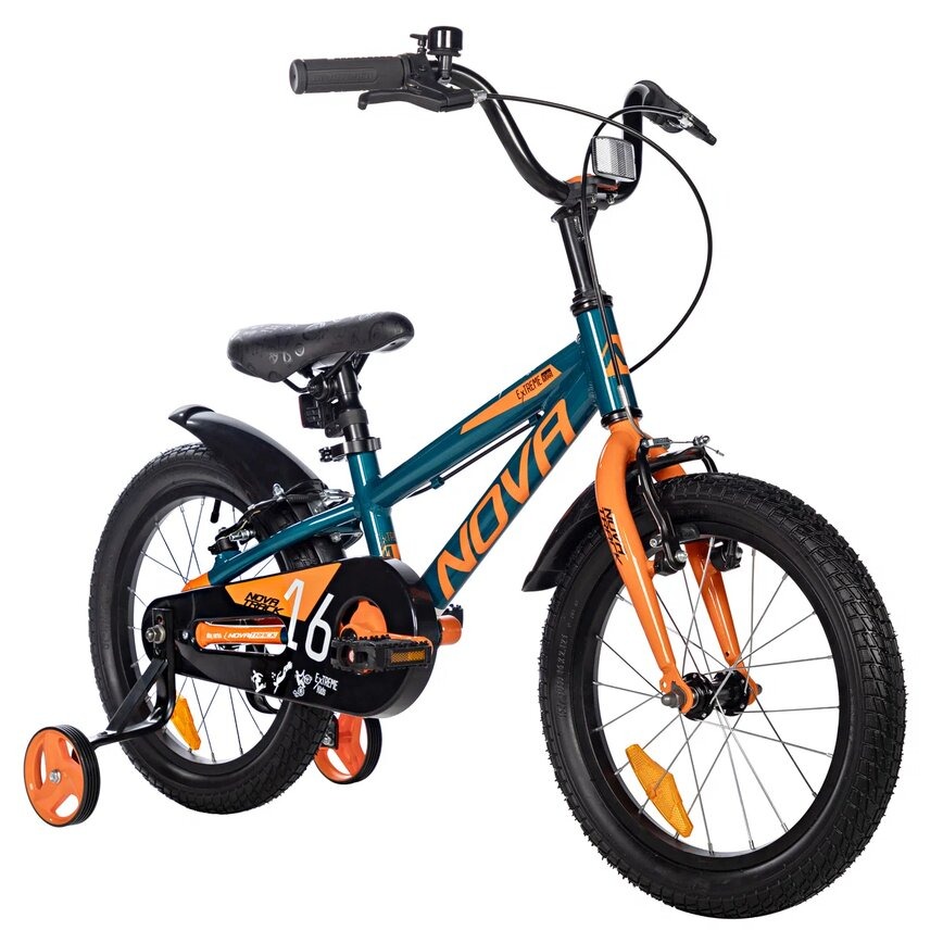 Детский велосипед Novatrack Extreme 16 / 167AEXTREMEV.TQ5 (бирюзовый) — фото 2