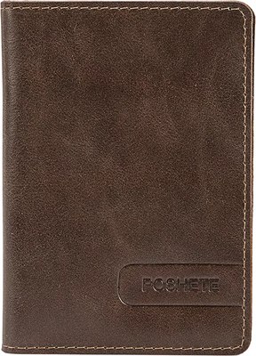 Обложка для автодокументов Poshete 604-127-V-K/NP-BRW (коричневый) - 