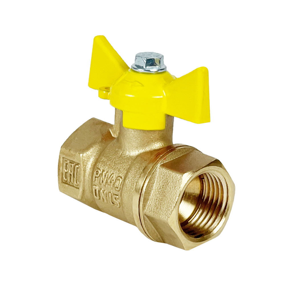 Шаровой кран Valfex ВР/ВР 1" / VF.277.LB3.100.N/P59 (ручка-бабочка)