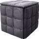 Пуф-трансформер Мир стульев 5в1 (черный муар/велютто 19) - 