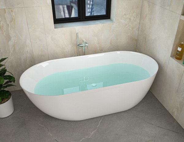 Купить Ванна акриловая Cerutti Spa Como 160x75 / 9901 в Минске
