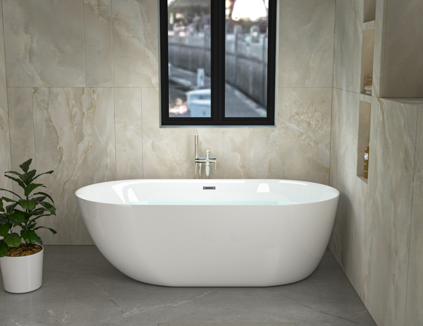 Купить Ванна акриловая Cerutti Spa Como 170x75 / 7386 в Минске