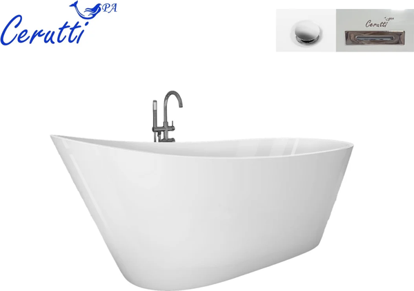 Купить Ванна акриловая Cerutti Spa Viva N 170x75 / 10864 в Солигорске