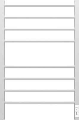 Полотенцесушитель электрический GRANULA Квадро Сплит 50х80 (терморегулятор с таймером белый) - 