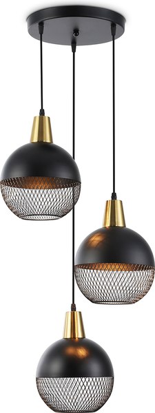 Люстра Ambrella TR8505/3 BK/CP