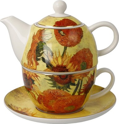 Чайный набор Goebel Artis Orbis Vincent van Gogh. Подсолнухи / 67-062-63-1 - 