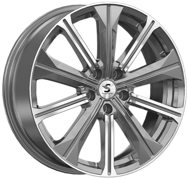 Литой диск SKAD Premium КР013 Tiggo 7 Pro 19x7" 5x108мм DIA 60.1мм ET 33мм (Diamond Gloss Graphite)