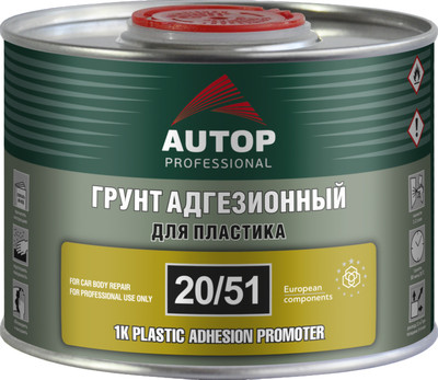 Грунтовка автомобильная AUTOP Адгезионная для пластика 1K ATP-PR20/51-05 (500мл, прозрачный) -