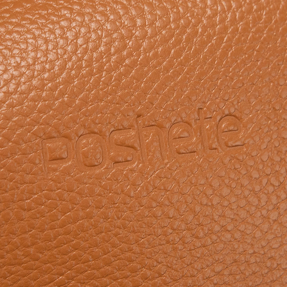 Сумка Poshete 886-60051H-LCM (Dark Camel) — фото 5
