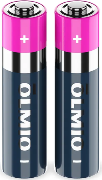 Комплект батареек Olmio AA/LR06 Alkaline (2шт)