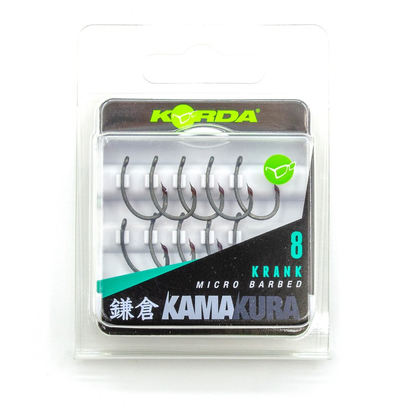 Набор крючков рыболовных Korda Kamakura Krank №8 / KAM07 (10шт) — фото 2
