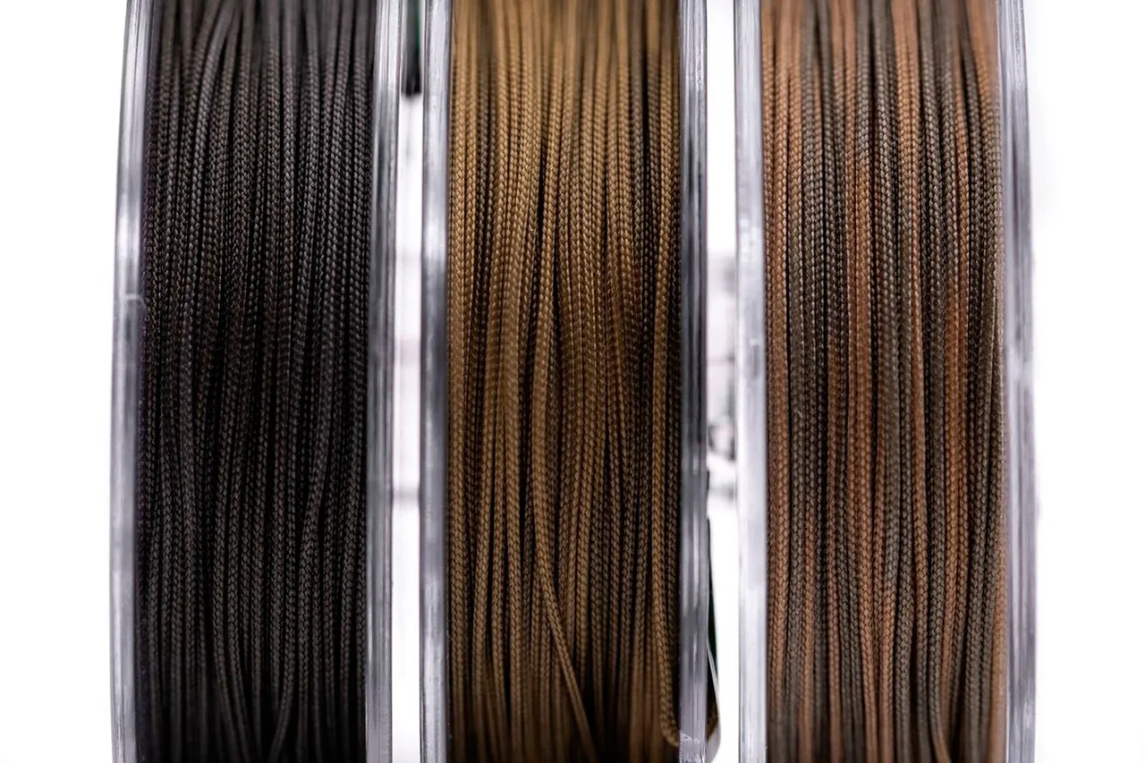 Лидкор рыболовный Korda Kable Tight Weave 7м Gravel / KAB002 — фото 4