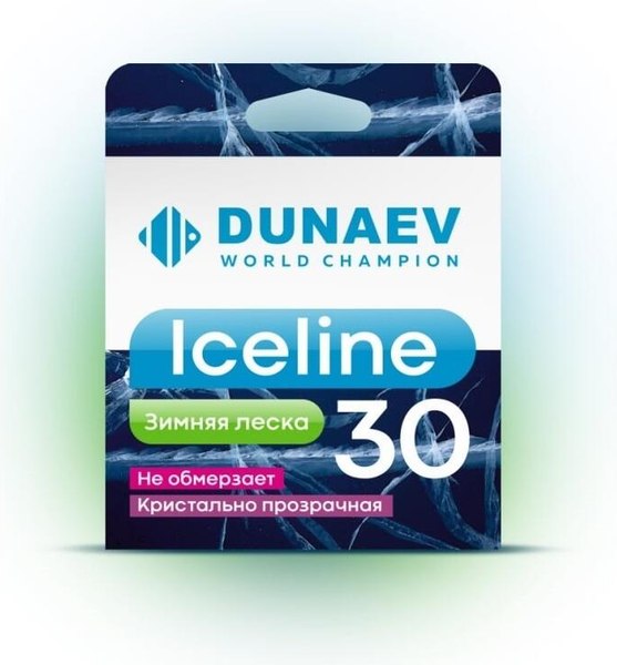Леска монофильная Dunaev Ice Line 30m  0.16мм / DVF014
