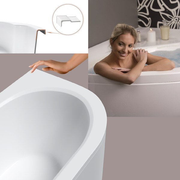 Купить Ванна акриловая Lauter Bliss 180 L / 21201081L в Борисове