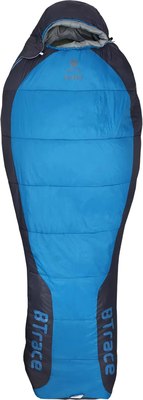 Спальный мешок BTrace Buddy L / S0594 (левый, серый/синий) - 