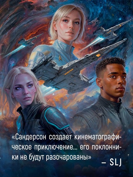 Книга Азбука Звездная эскадрилья, твердая обложка (Сандерсон Брендон, Паттерсон Дженси)