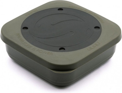 Коробка рыболовная Guru Bait Box Solid Lid 2.2 / GBB002 (зеленый) - 