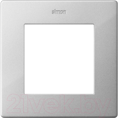 Рамка для выключателя Simon 2400610-033 (алюминий)