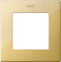 Рамка для выключателя Simon 2400610-066 (золото) - 