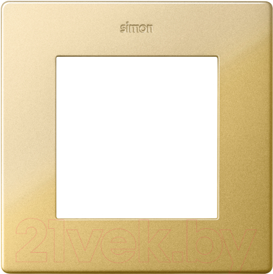 Рамка для выключателя Simon 2400610-066 (золото)
