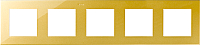 Рамка для выключателя Simon 2400650-066 (золото) - 