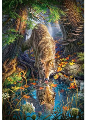 Пазл Castorland Волк в дикой природе / C-151707 (1500эл)