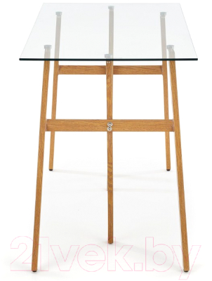 Письменный стол Halmar B35 (стекло/дуб медовый)