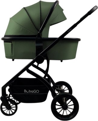 Детская универсальная коляска Bubago Lotta 3 в 1 / BG 150-4 (зеленый) - 