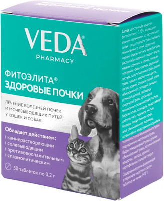 

Таблетки для лечения почек у животных, Фитоэлита Здоровые почки