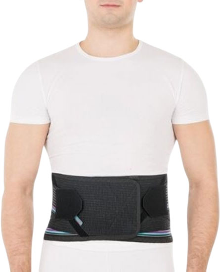 Корсет ортопедический пояснично-крестцовый Медиана Т.58.93 (XL, черный)