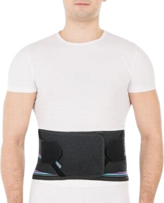 Корсет ортопедический пояснично-крестцовый Медиана Т.58.93 (XL, черный) - 