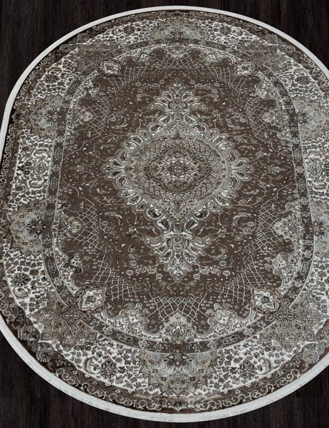 Ковер Merinos Dolce D414-OVAL-BROWN (1.6х2.2)