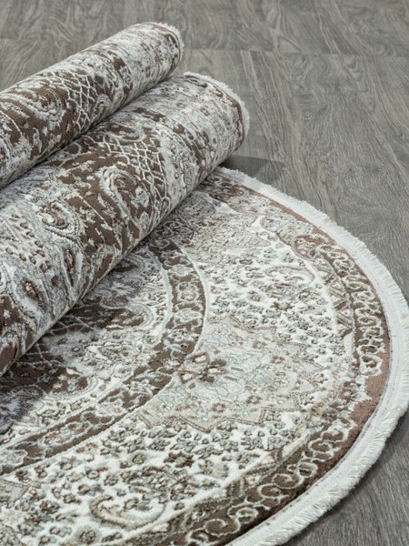 Ковер Merinos Dolce D414-OVAL-BROWN (1.6х2.2)