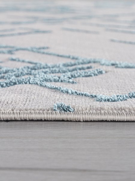 Ковер Merinos Liman F164-OVAL-GRAY-D.BLUE (1.6х2.3)