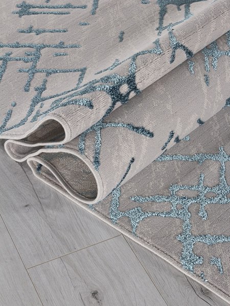 Ковер Merinos Liman F164-STAN-GRAY-D.BLUE (2х2.9)