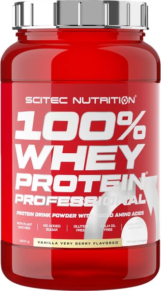 Протеин Scitec Nutrition Whey Protein Prof (2350г, клубника-белый шоколад)