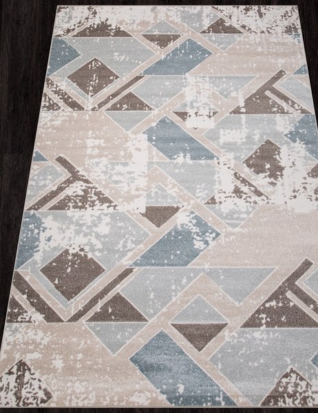 Ковер Merinos Naturel D979-STAN-BEIGE-BLUE (2х2.9)