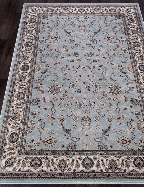 Ковер Merinos Valencia Deluxe d251-STAN-L.BLUE-BROWN (2х3)